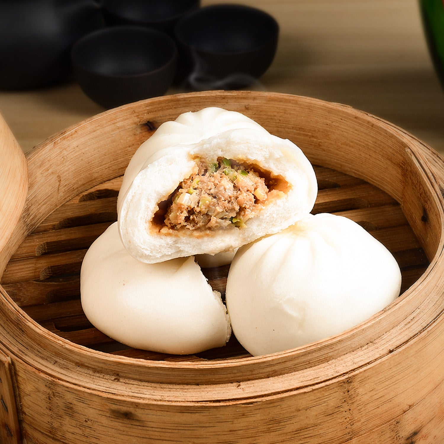 Green Onion & Pork Buns 360g (6pcs)