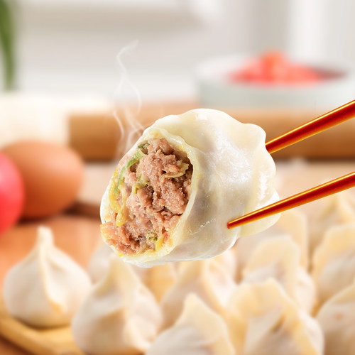 [Gift] Beef & Green Onion Dumplings (Value Pack) 1kg