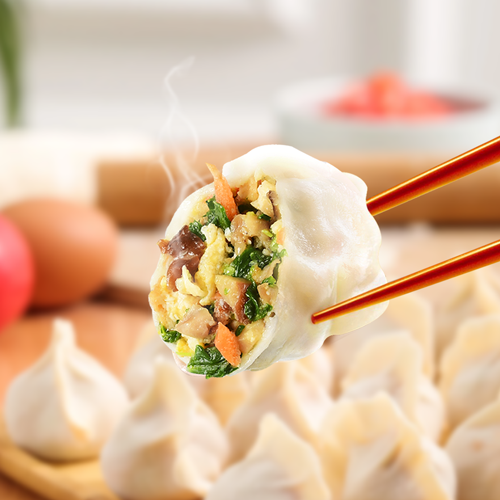 Shanghai Green & Mushroom Dumplings (Value Pack) 1kg