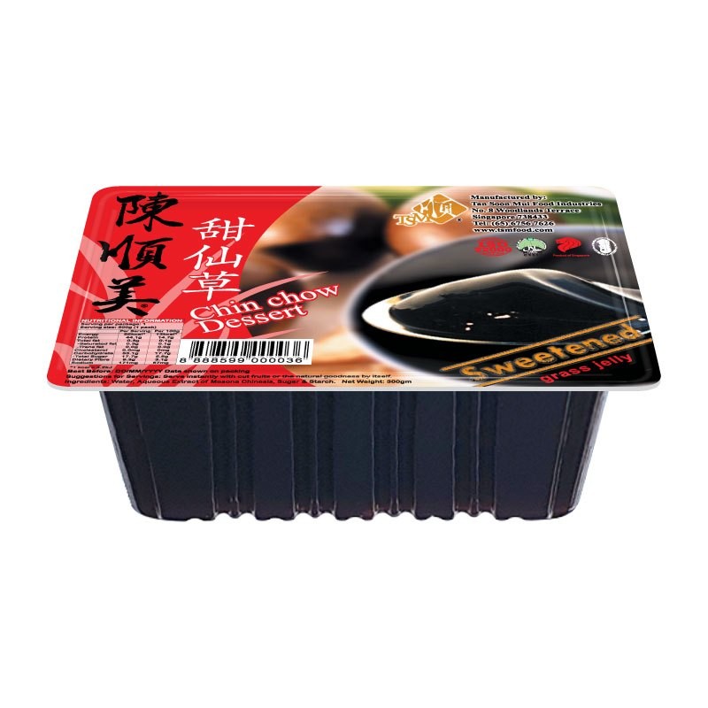 Chin Chow Dessert 300g Grass Jelly Grass jelly/Green Bean Jelly Green bean cake/Pandan Chendol Puluo/Ice Jelly Love Jade Tan Soon Mui Chen Shunmei
