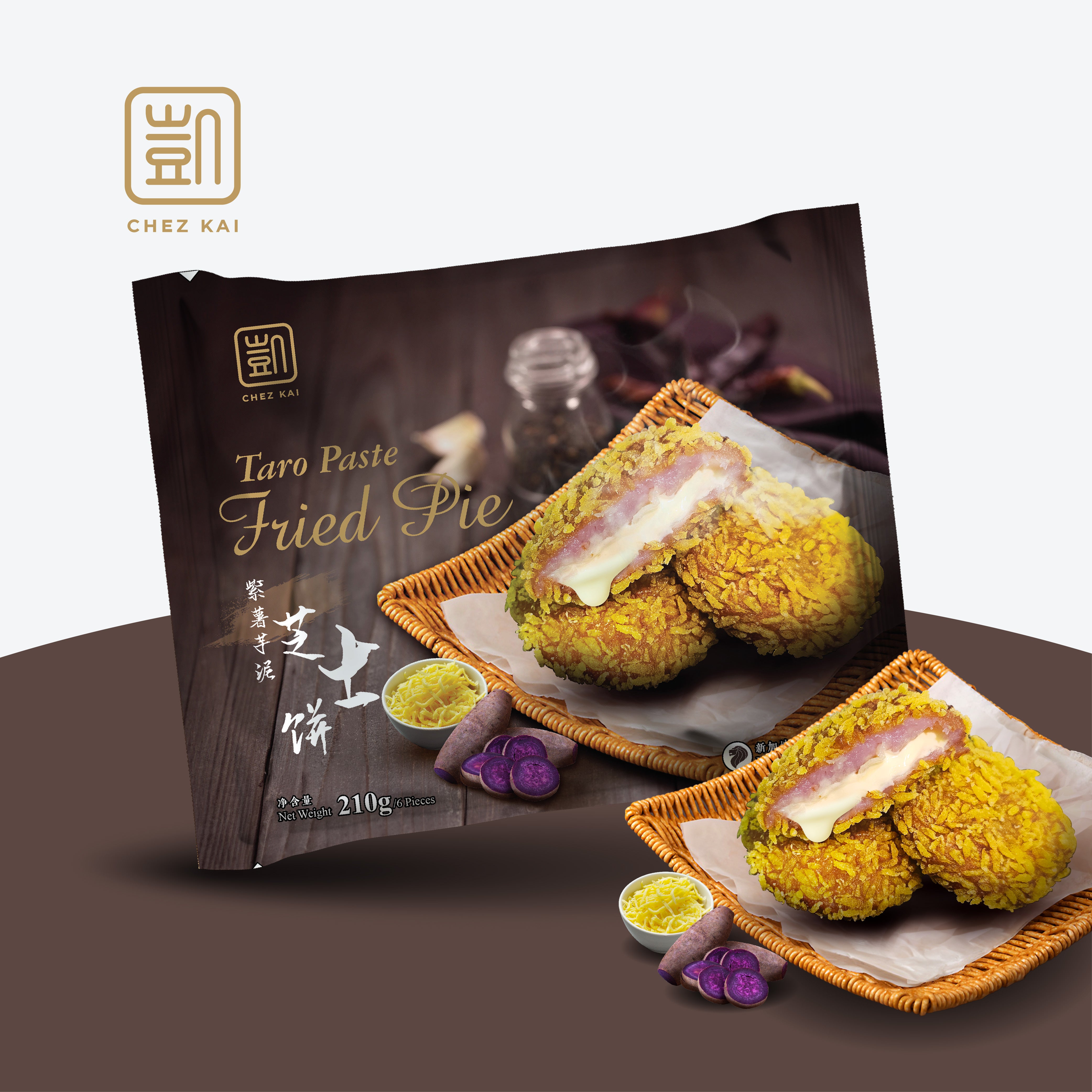 Taro Paste Fried Pie 210g