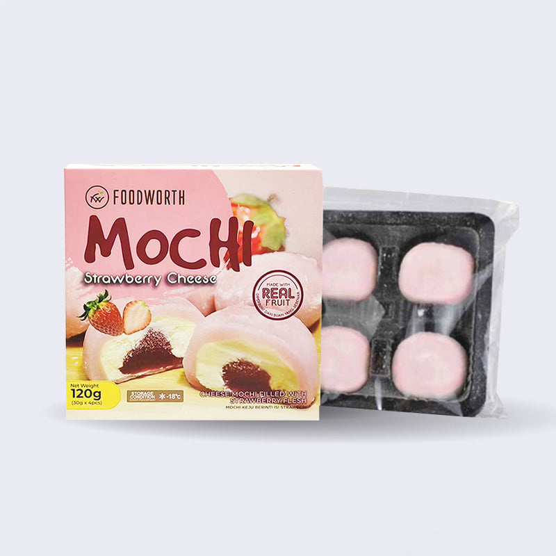 Strawberry Cheese Mochi 120g