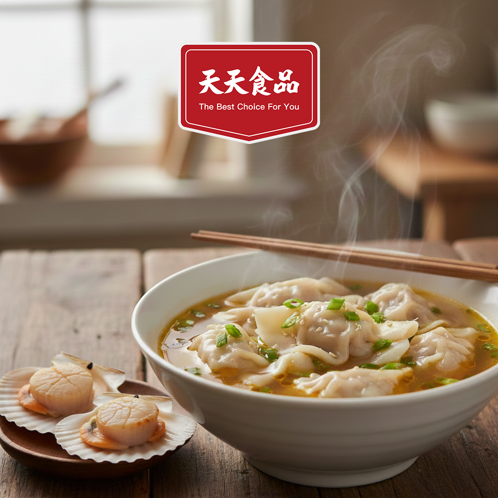 Scallops & Pork Wanton - Handmade 240g/12pcs