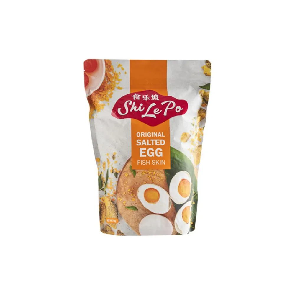 [Shi Le Po] Original Salted Egg Fish Skin 80g