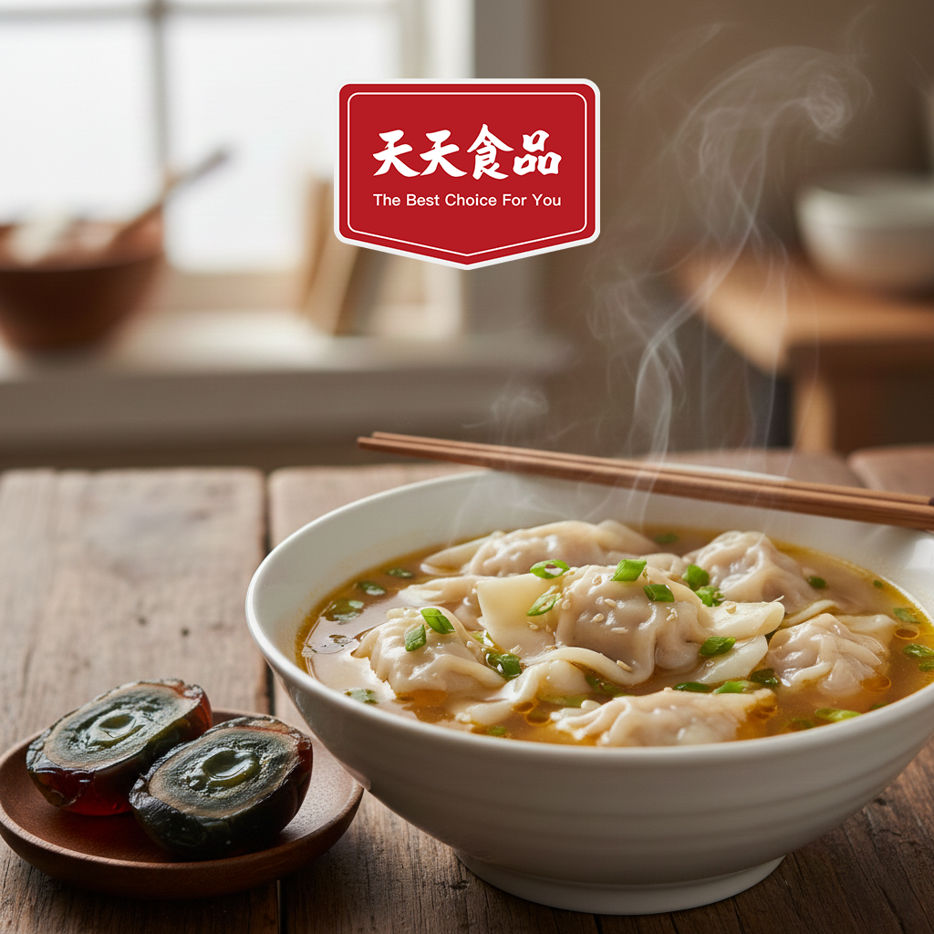 Century Egg & Pork Wanton - Handmade 240g/12pcs