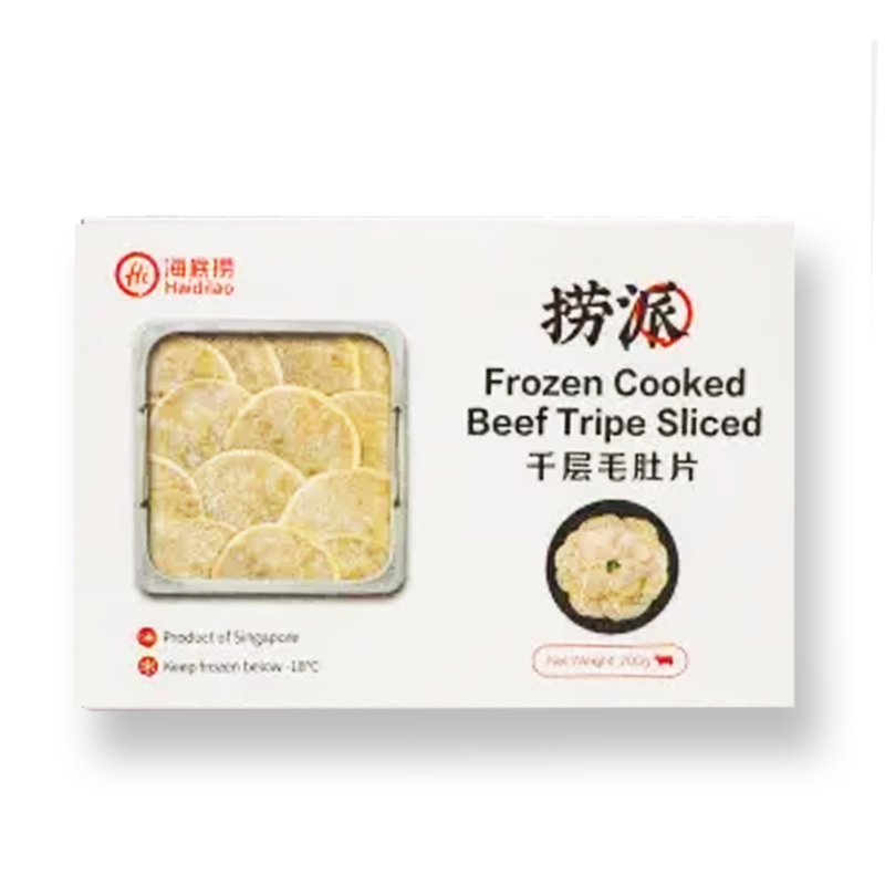 Cooked Beef Tripe Sliced 200g